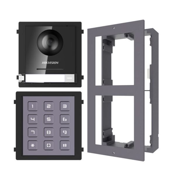 Hikvision IP Video Intercom Doorbell, Keypad, 7" Monitor, PoE, App - Image 5